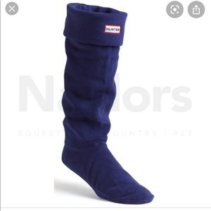 Navy Welly Socks Hunter Boots